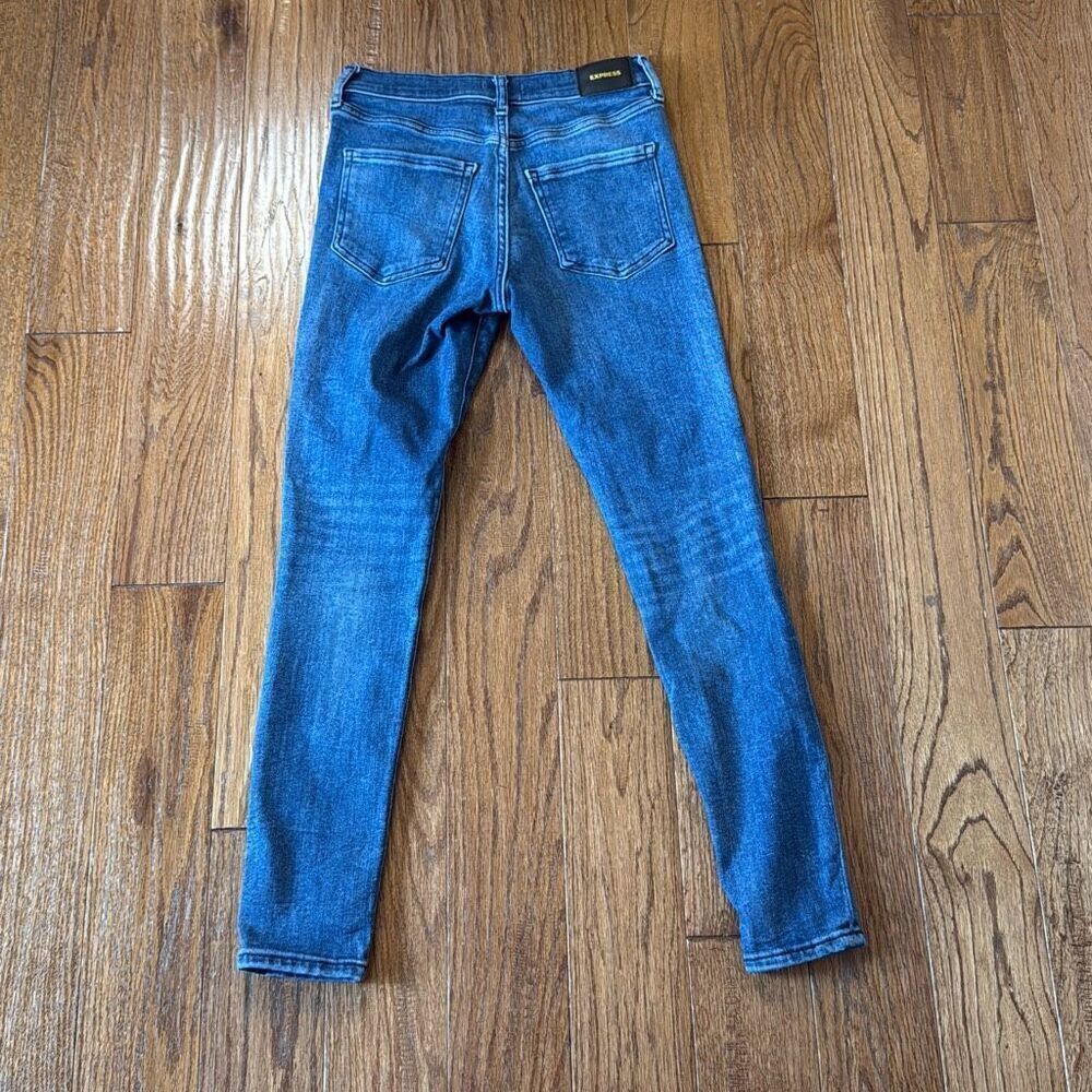 Express skinny mid rise button fly jeans size 2 - Picture 13 of 14